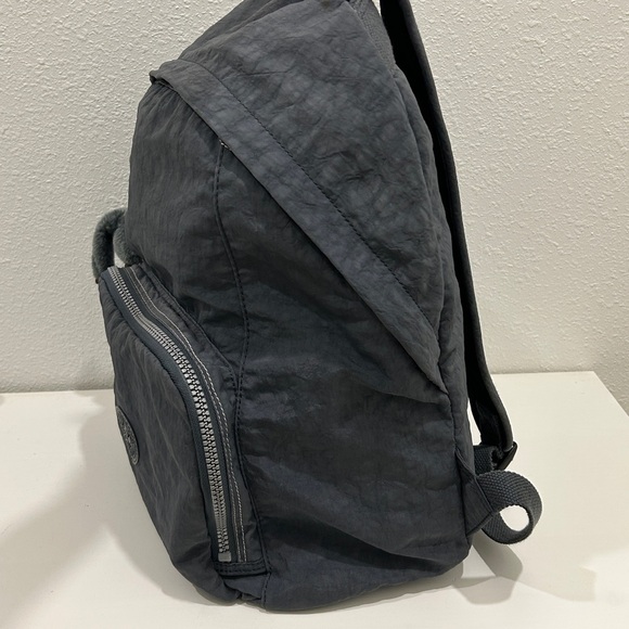 Kipling Original Ridge Large Ziptop Charcoal Gray Backpack BP2004 - Picture 6 of 16